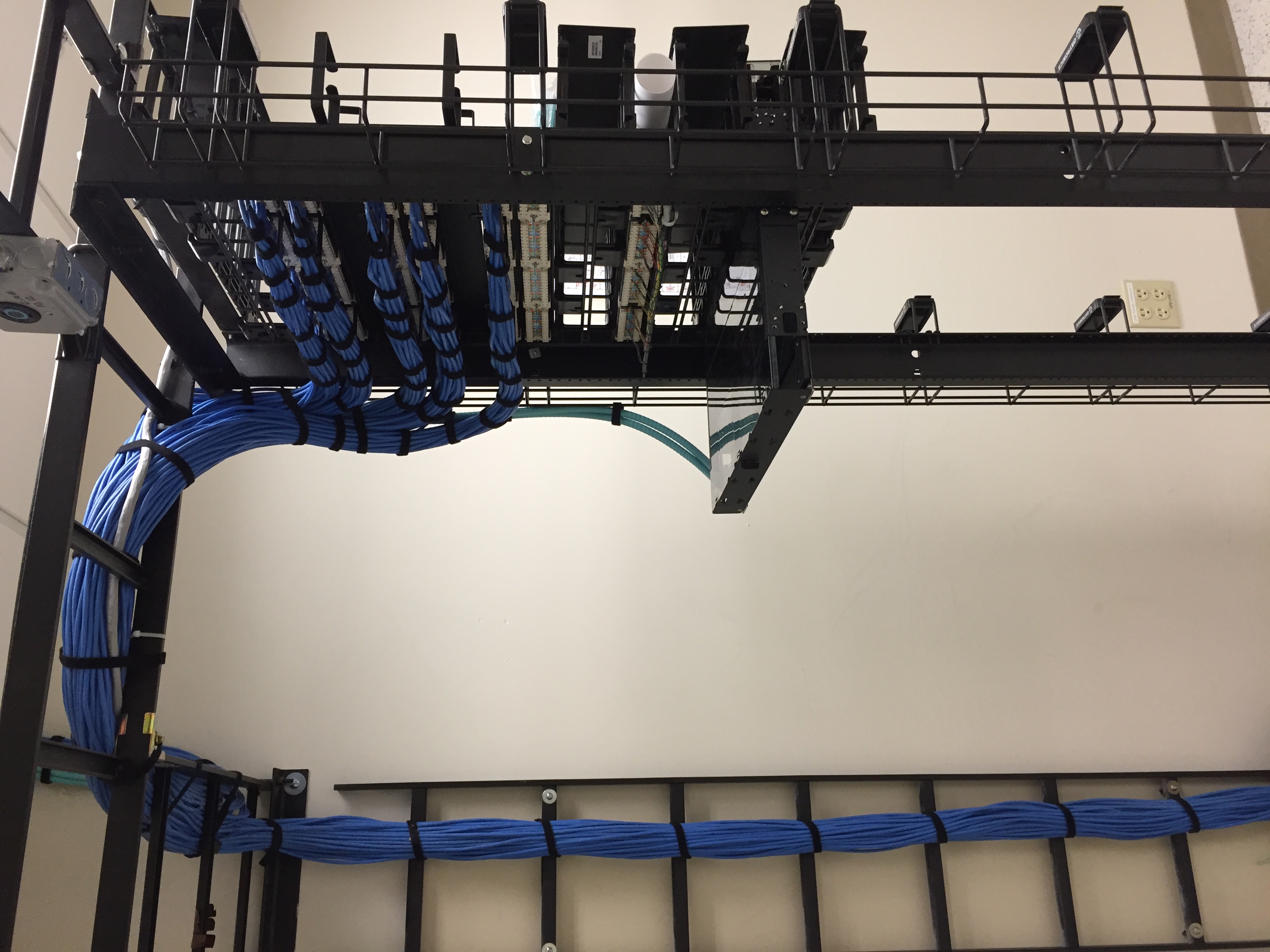Two Post Data Rack