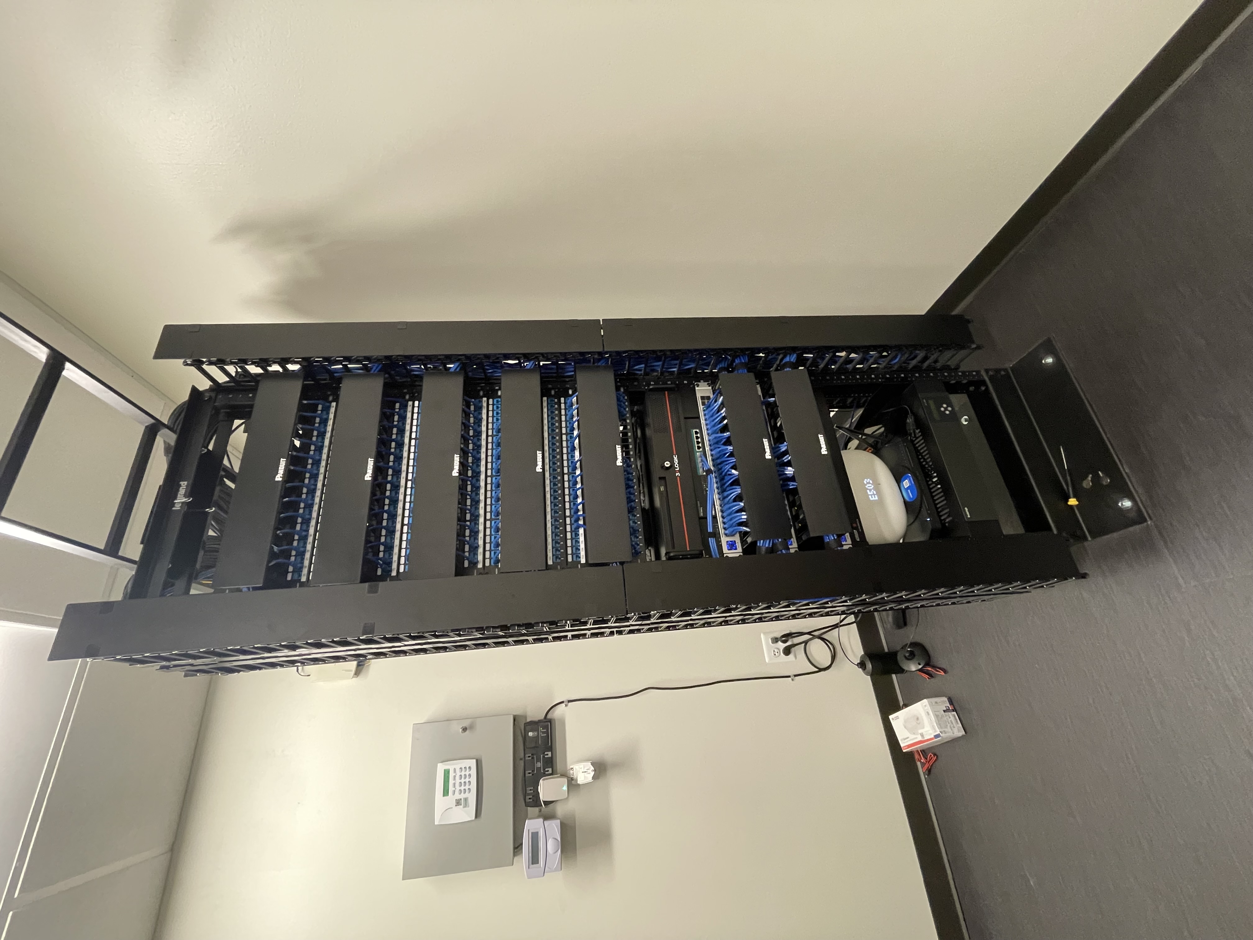 Two Post Data Rack