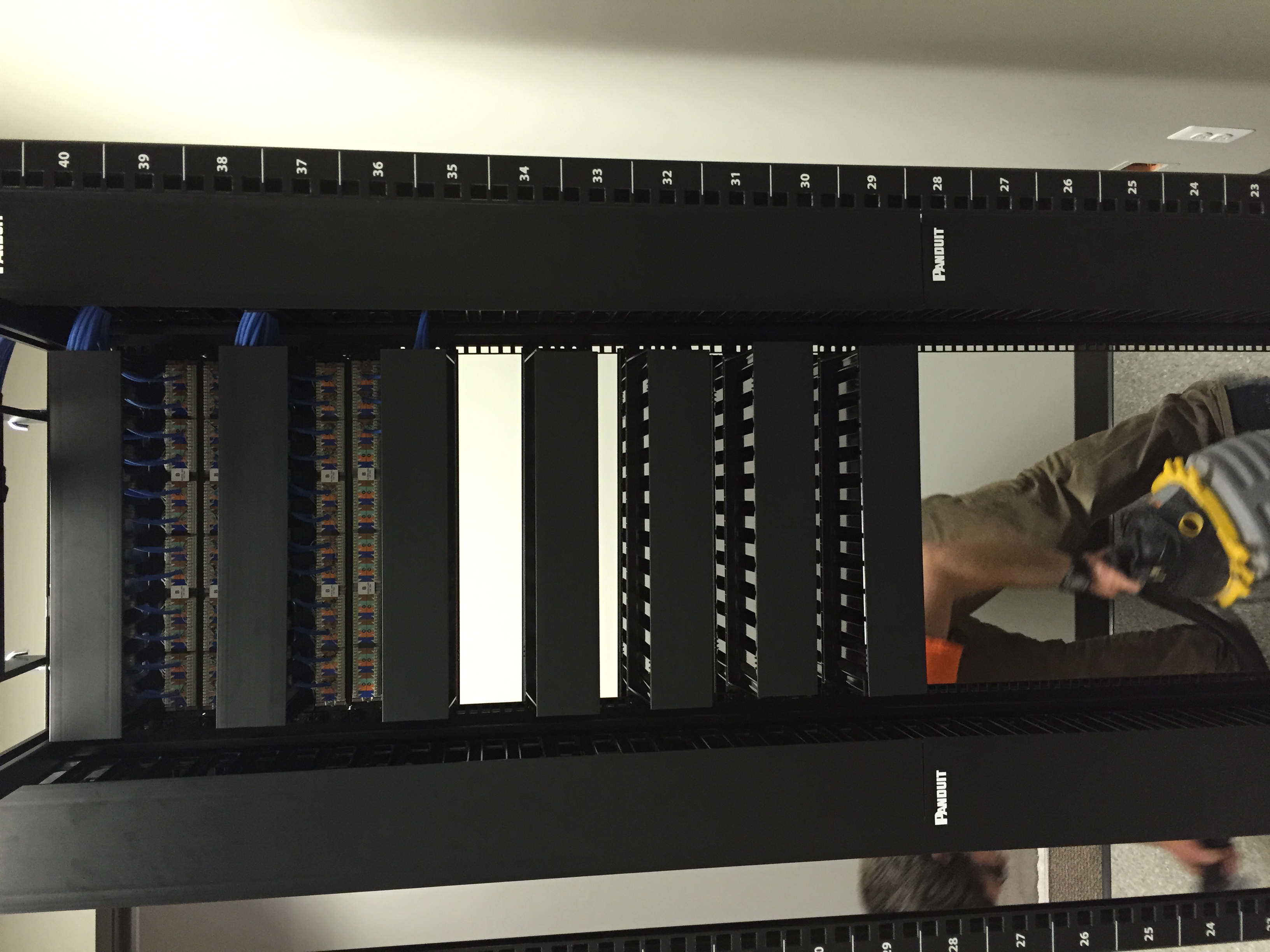Two Post Data Rack